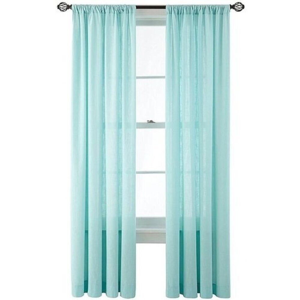 Martha Window Hawley Rod-Pocket Cotton Curtain Panel